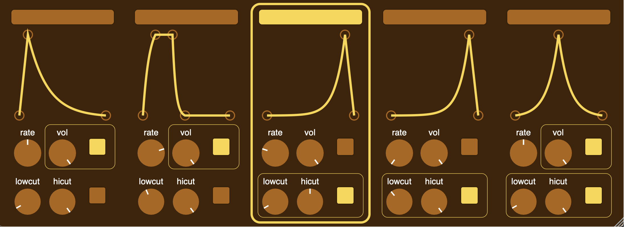 LFOKeys interface